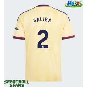 Arsenal William Saliba #2 Tredje Tröja 2026-27 Kortärmad
